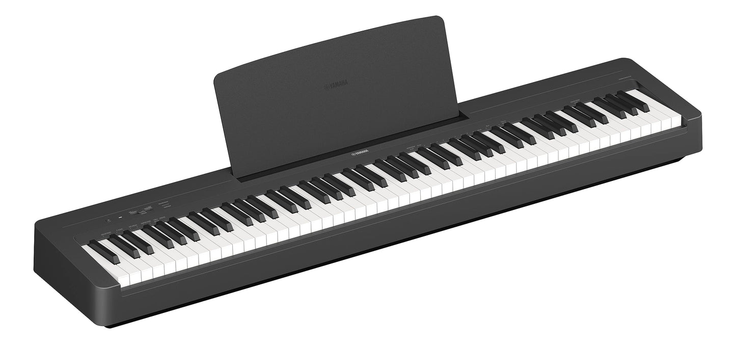 Piano Digital Yamaha P525 con 88 teclas ponderadas de madera, negro (P525B)