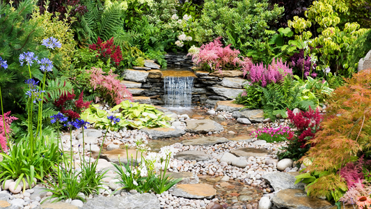 Outdoor water features