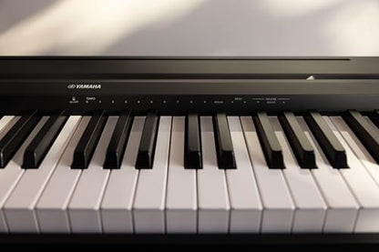 Yamaha P525 Digital Piano with 88 Weighted Wooden Keys, Black (P525B)